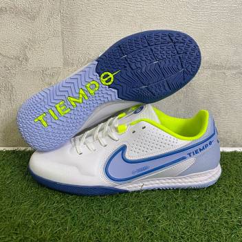 Футзалки React Tiempo Legend 9 Pro IC светло-голубые