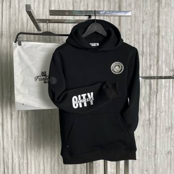 Худи MANCHESTER CITY "Black" | Хлопок Премиум