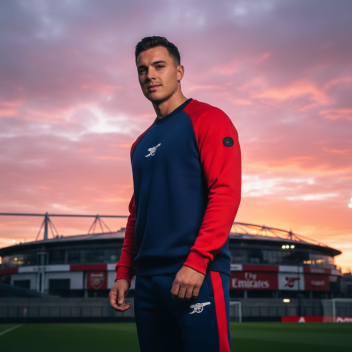 Костюм со свитшотом ARSENAL "Gunners" | Хлопок Премиум