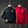 Двусторонняя ветровка MANCHESTER UNITED 2026, black and red