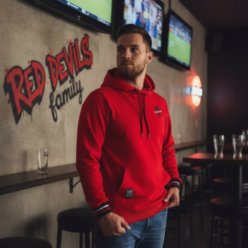 Худи RED DEVILS FAMILY | Хлопок Премиум