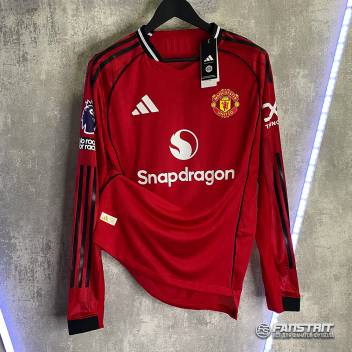 Футболка с длин. рукавом MANCHESTER UNITED 25/26, домашняя | Игровая версия (HEAT.RDY)